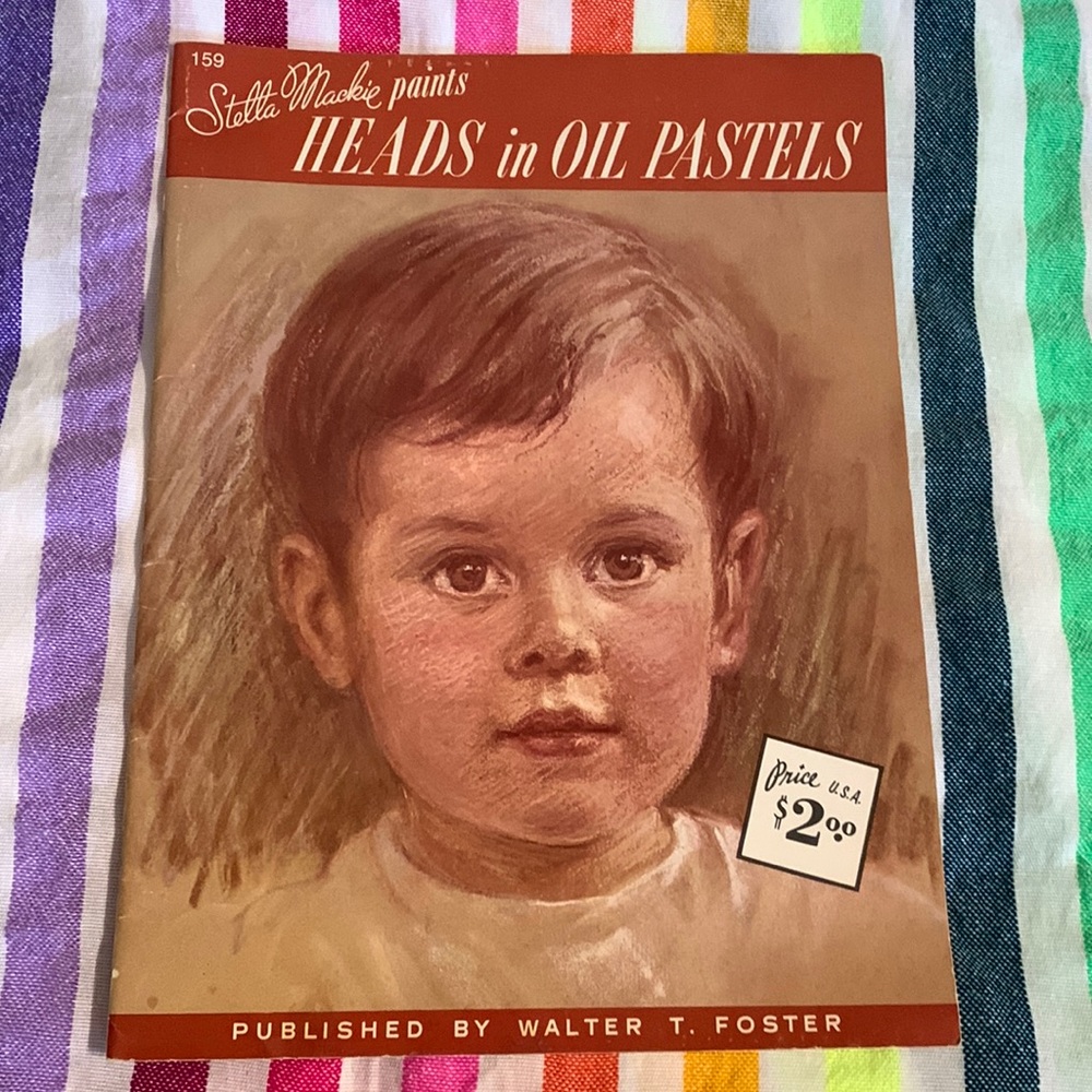 Vintage Stella Mackie Painting Book